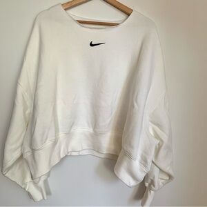 Nike Women's White Sweatshirt